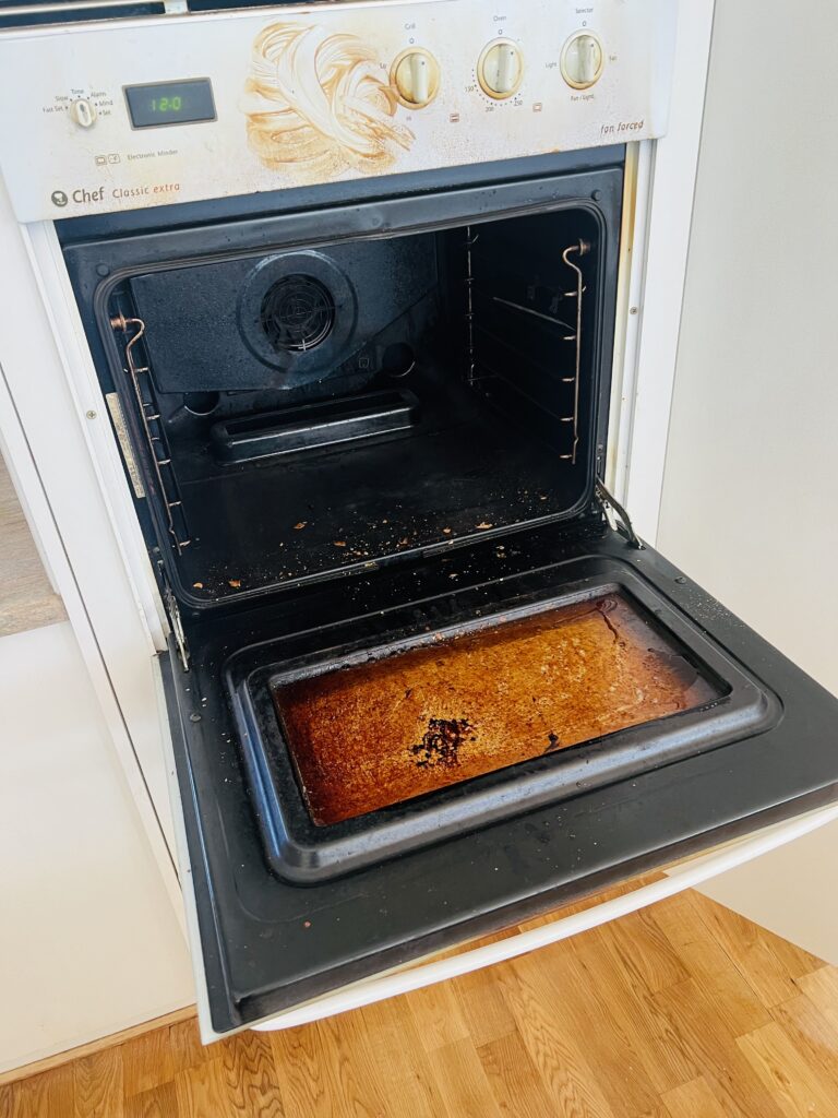 dirty kitchen utensils